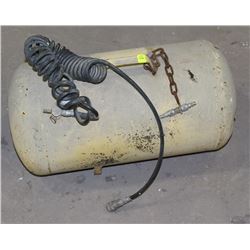 YELLOW 3 GALLON AIR TANK