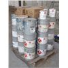 Image 1 : PALLET OF BLUE JONES-BLAIR ENAMEL PAINT BASES AND
