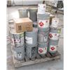 Image 1 : PALLET OF GREY JONES-BLAIR ENAMEL PAINT BASES AND