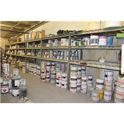 6 SECTIONS OF 3 TIER METAL RACKING