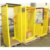 Image 1 : LOT OF 3 ADJUSTABLE DISPLAY RACKS 29" X 27" X 73"