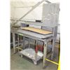 Image 1 : METAL WORKSTATION WITH METAL CART AND 5 METAL