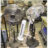 Image 1 : PALLET OF VARIOUS SIZE FLOOR FANS