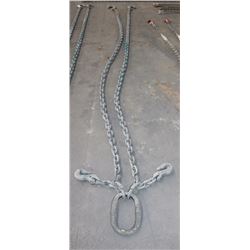 15FT DOUBLE 5/8" OVERHEAD CRANE CHAIN