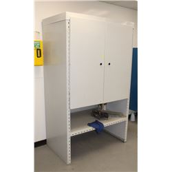 1 HOMEMADE STORAGE LOCKER