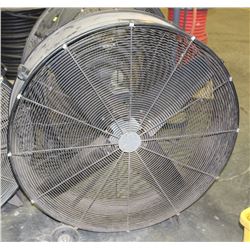 42" - 2 SPEED HIGH VELOCITY FLOOR FAN ON WHEELS