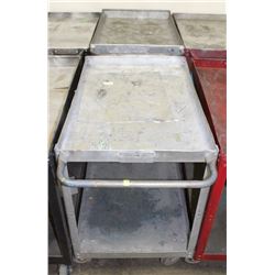LOT OF 2 ROLLING CARTS APPROX. 36" X 24" X 36"