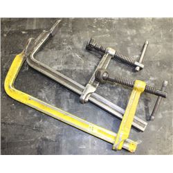 PAIR OF 14" C-CLAMPS