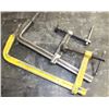 Image 1 : PAIR OF 14" C-CLAMPS