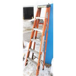 6FT FIBERGLASS AND ALUMINUM LADDER