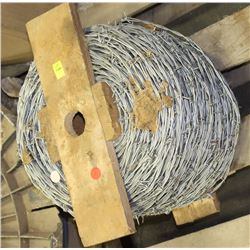 APPROX 1300FT ROLL OF 2 STRAND BARBED WIRE