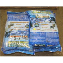 SIX 20KG BAGS OF YUKON GOLD ICE MELTER