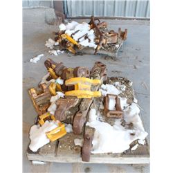 2 PALLETS OF STEEL PARTS