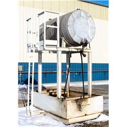 500 GALLON FUEL TANK ON STAND