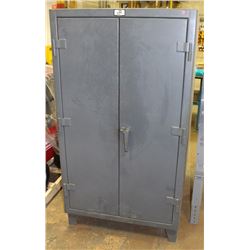 STRONG HOLD 4 SHELF METAL CABINET 36" X 24" X 66"