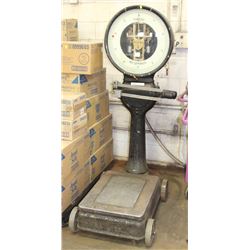 TOLEDO 1821CX 500LB AUTOMATIC FLOOR SCALE