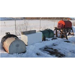 4 METAL FUEL TANKS