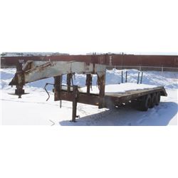 18FT TANDEM AXLE FLATBED CAR HAULER TRAILER