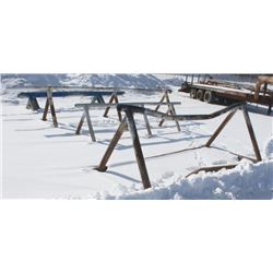 LOT OF 5 STEEL STANDS