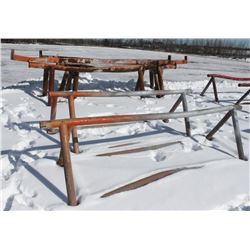 LOT OF 5 STEEL STANDS