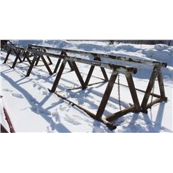 LOT OF 2 - 29FT STEEL STANDS