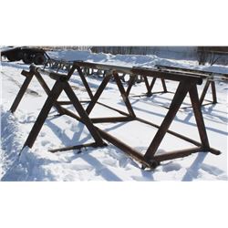 LOT OF 2 STEEL STANDS