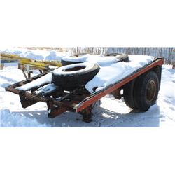 SINGLE AXLE DOLLY 8FT WIDE BY 11FT LONG