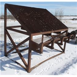 SAND SIFTING SCREEN ON STEEL STAND
