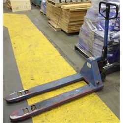 BLUE FULL SIZE PALLET JACK 21" WIDE