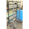 Image 1 : LOT OF 2 ROLLING DISPLAY RACKS