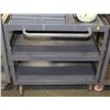 Image 1 : 3 TIER METAL ROLLING CART 36" X 24" X 34"