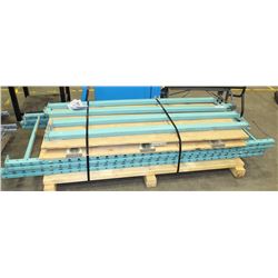 PALLET WITH SINGLE SECTION PALLET RACKING