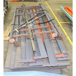LOT OF PALLET RACKING