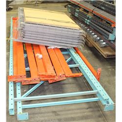 LOT OF PALLET RACKING