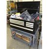 Image 1 : KENNEDY BLACK TOOLBOX ON STAND WITH METAL ROLLING