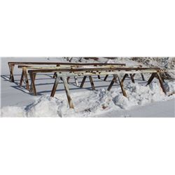 LOT OF 5 STEEL STANDS