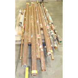 PALLET OF ASSORTED STEEL BAR STOCK