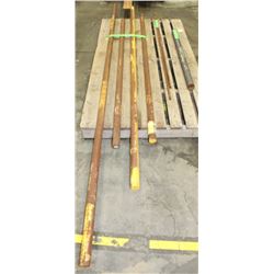 PALLET OF ASSORTED STEEL BAR STOCK