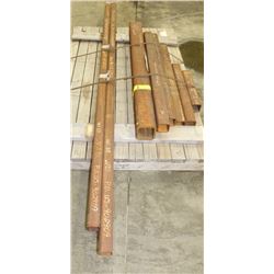 PALLET OF ASSORTED STEEL BAR STOCK