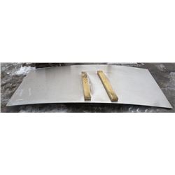 4FT X 8FT 1/8" STAINLESS STEEL SHEET