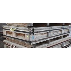 SHALLOW WOOD PALLET CRATE 96 X 48 X 19