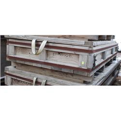 SHALLOW WOOD PALLET CRATE 96 X 48 X 19