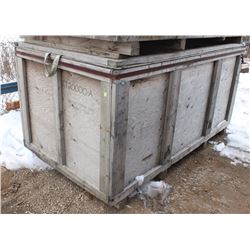 LARGE WOOD PALLET CRATE 96 X 54 X 50