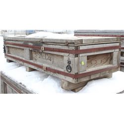 SHALLOW PALLET CRATE 70X26X18