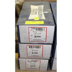 3 BOXES OF LILLY CARRIAGE BOLTS 5/8"X3-1/2"