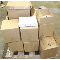 PALLET OF 9 BOXES OF 8X11 PAPER & 2 BOXES ASSORTED