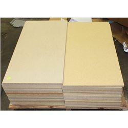 PALLET OF PARTICLE BOARD DECK, 36X18, TOTAL 35PCS