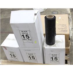 4 CASES OF 15" BLACK HAND FILM