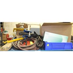 SHELF OF AIRHOSE, SLINGS, TASK WIPES & MORE