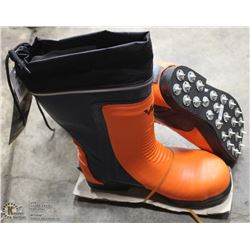 VIKING CLASS 1 STEEL TOED RUBBER BOOTS,